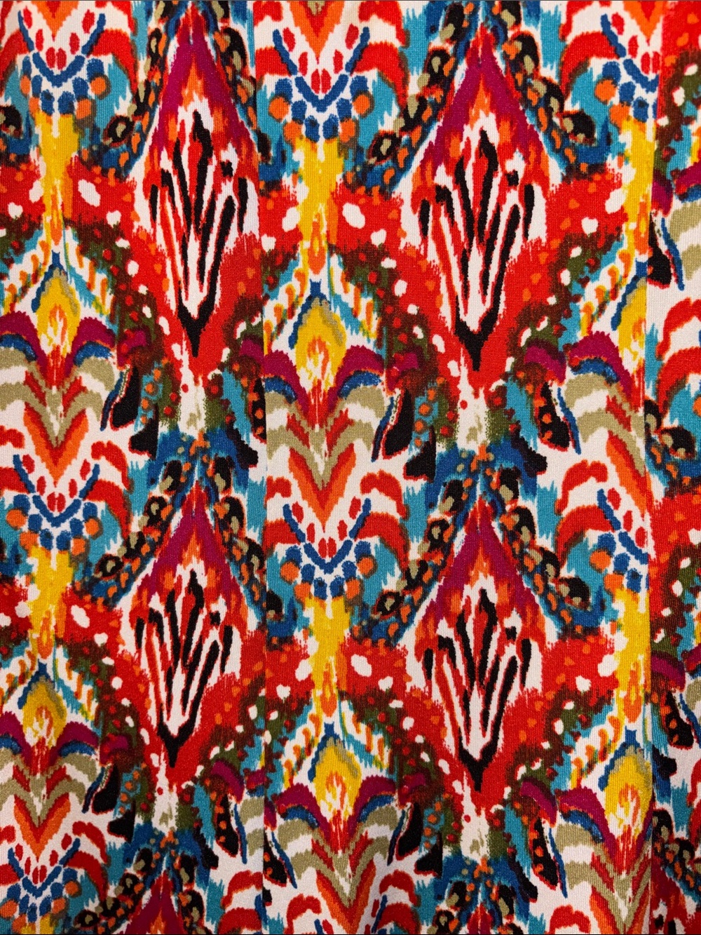 Sami & Jo Multi Color Dress 2X EUC - Picture 4 of 6